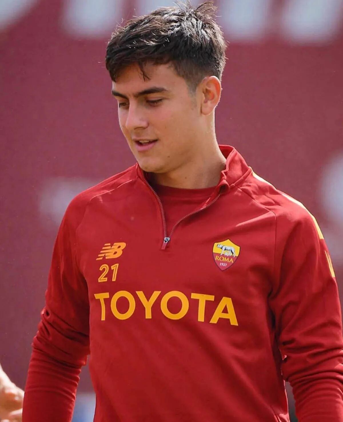 El cordobés Paulo Dybala lleva adelante su recuperación. El sueño de estar en el Mundial toma fuerza. (Prensa Roma).