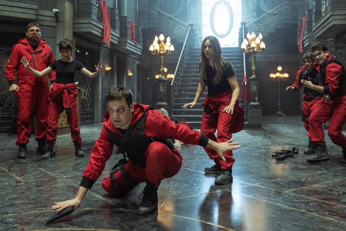 La casa de papel parte 5. Foto: gentileza Netflix.