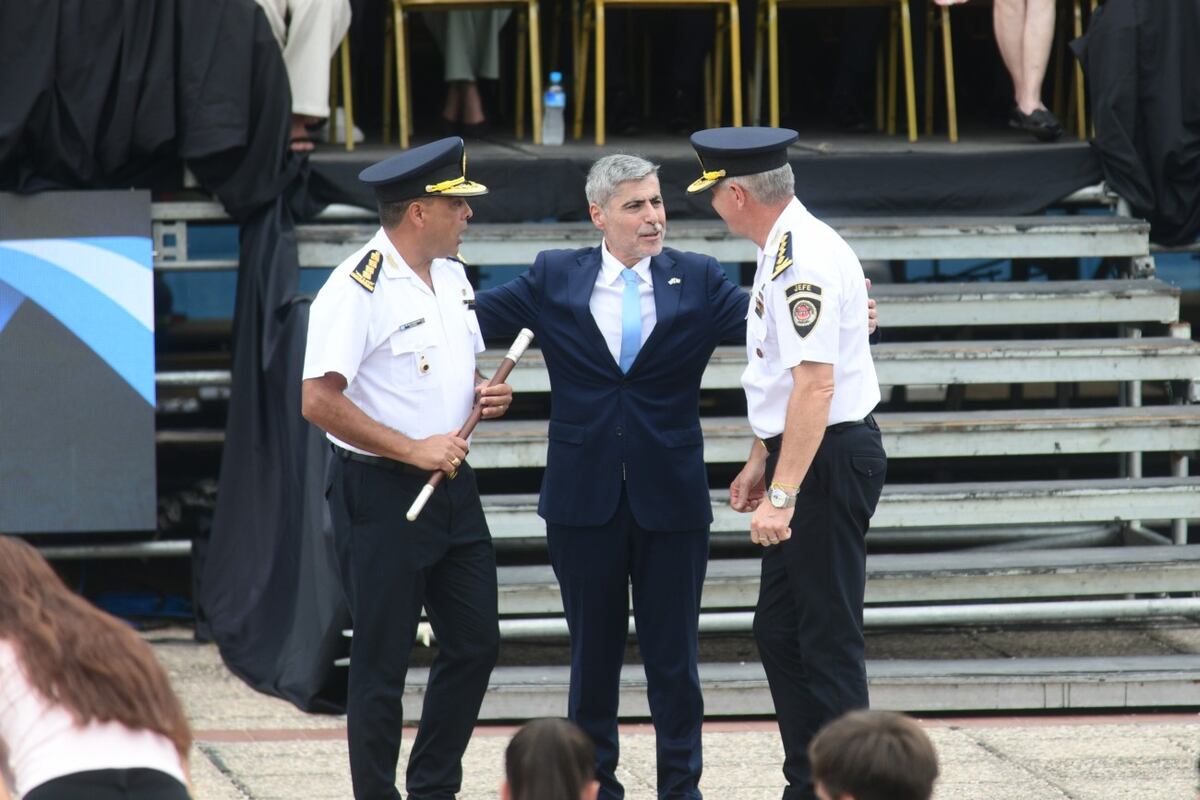 Comisario General Lic. MARCELO MARIN Asume como nuevo jefe de la Policía de Córdoba. Ramiro Pereyra/ La Voz