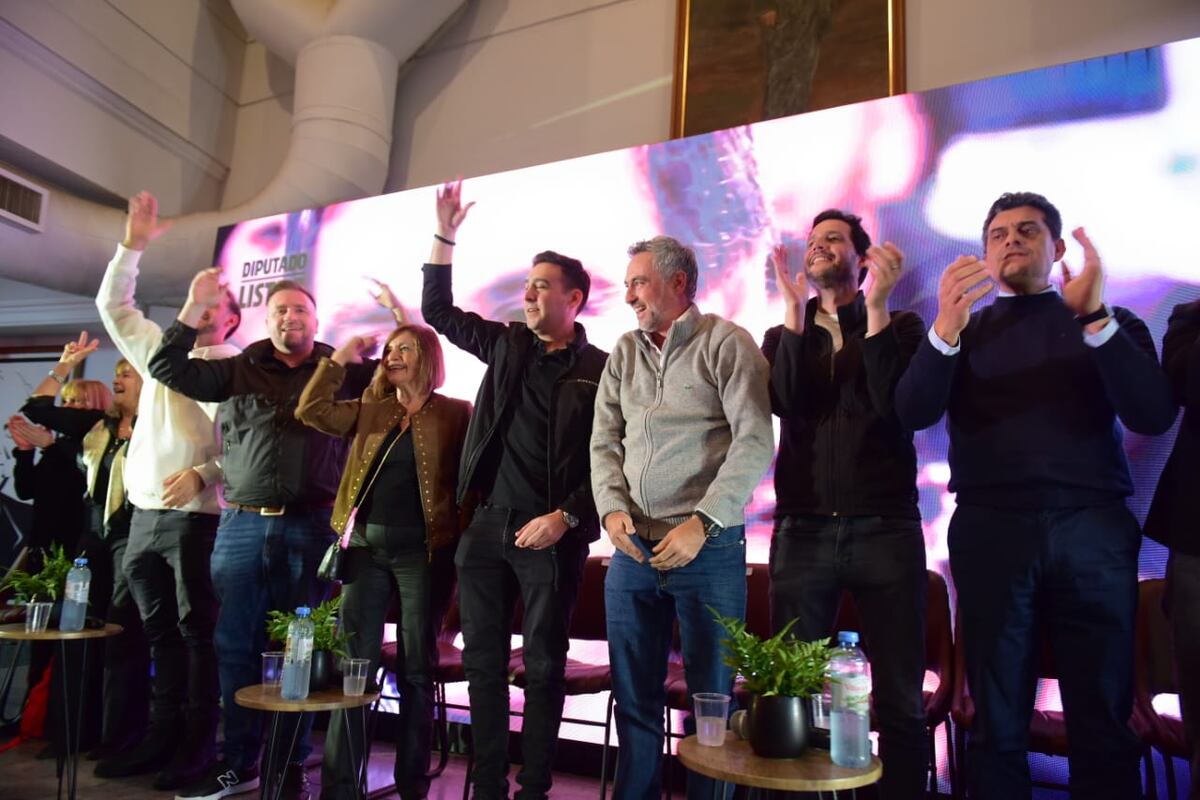 El acto en la Casa Radical (José Gabriel Hernández/LaVoz).