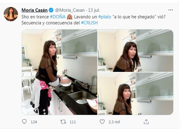Twitter de Moria Casán