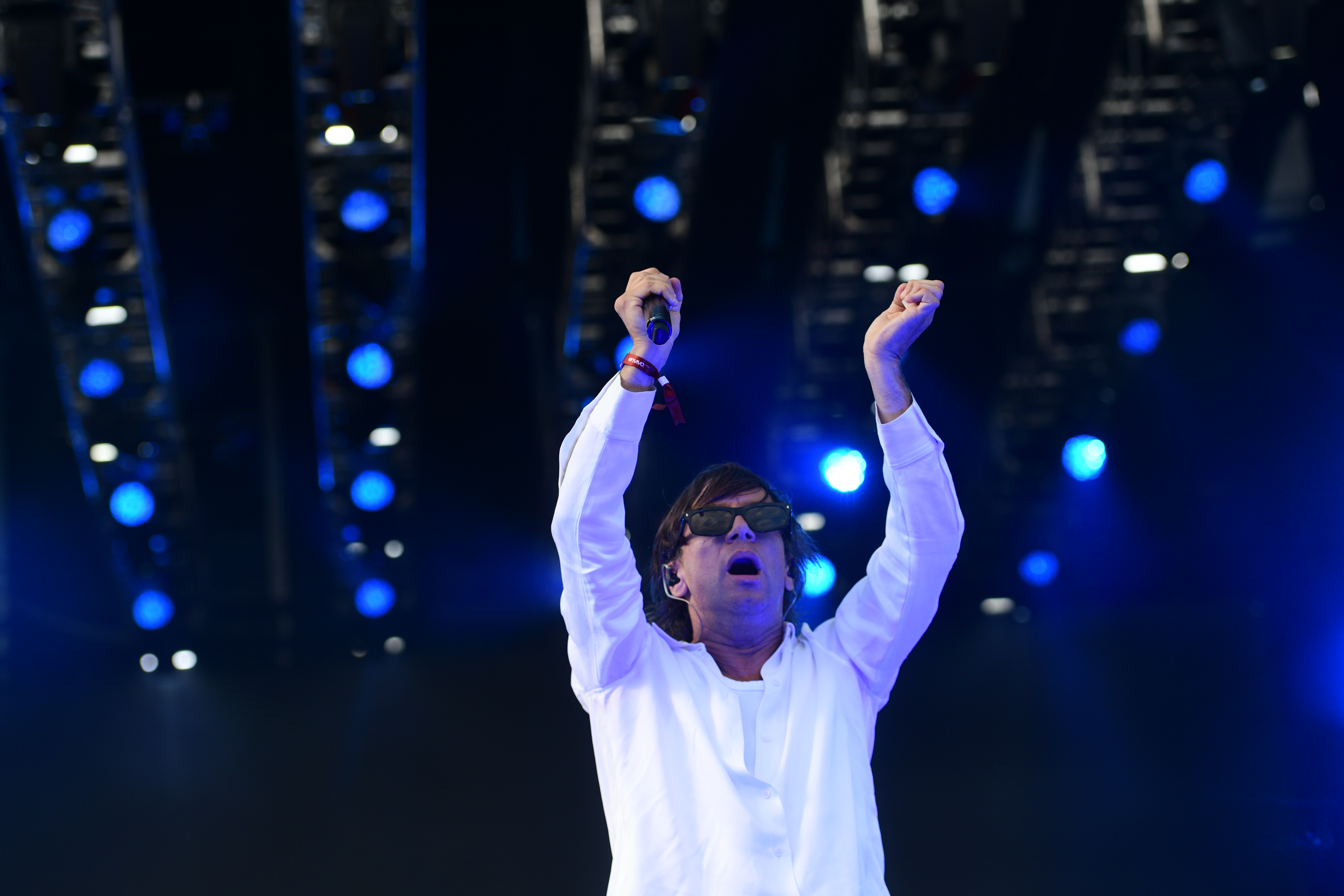 Joaquín Levinson de Turf durante el Cosquin Rock 2026 (Javier Ferreyra / La Voz)