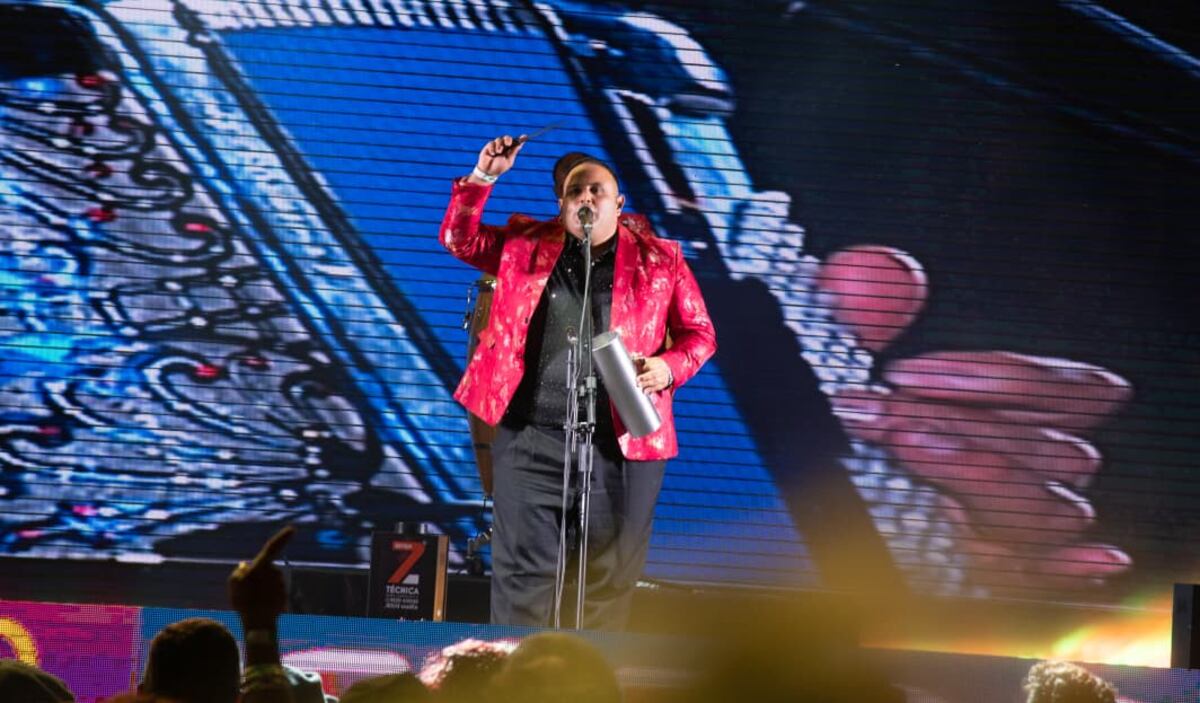 Pablo López, la voz de Los Palmeras. (La Voz/Lola Saldívar)