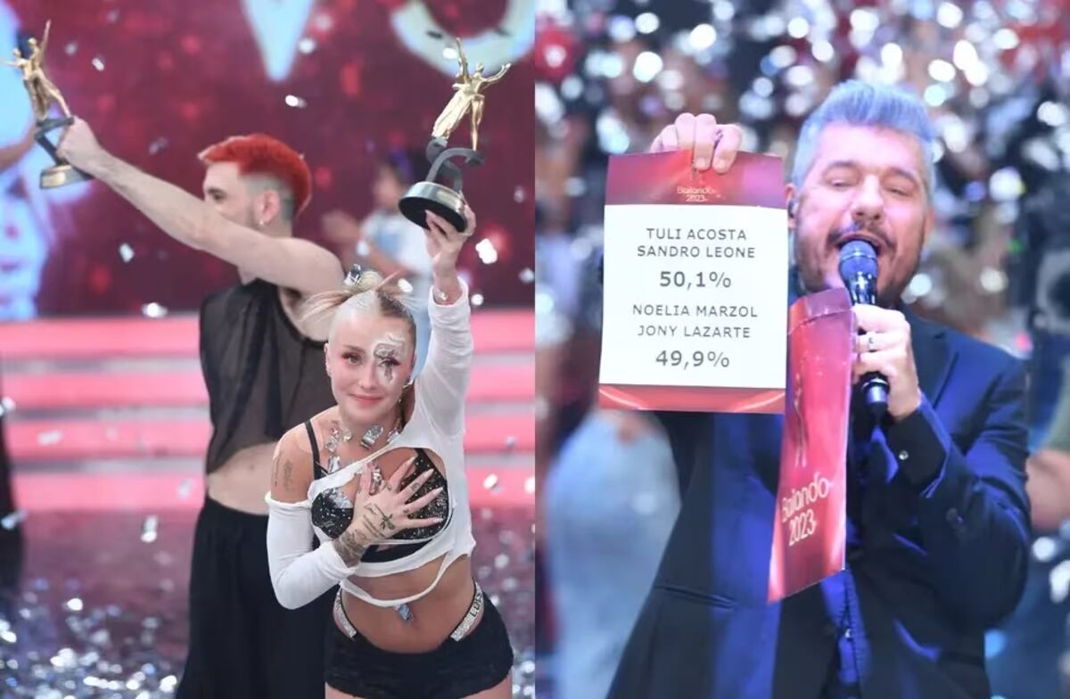 Tuli Acosta le ganó la final del último Bailando (América TV)