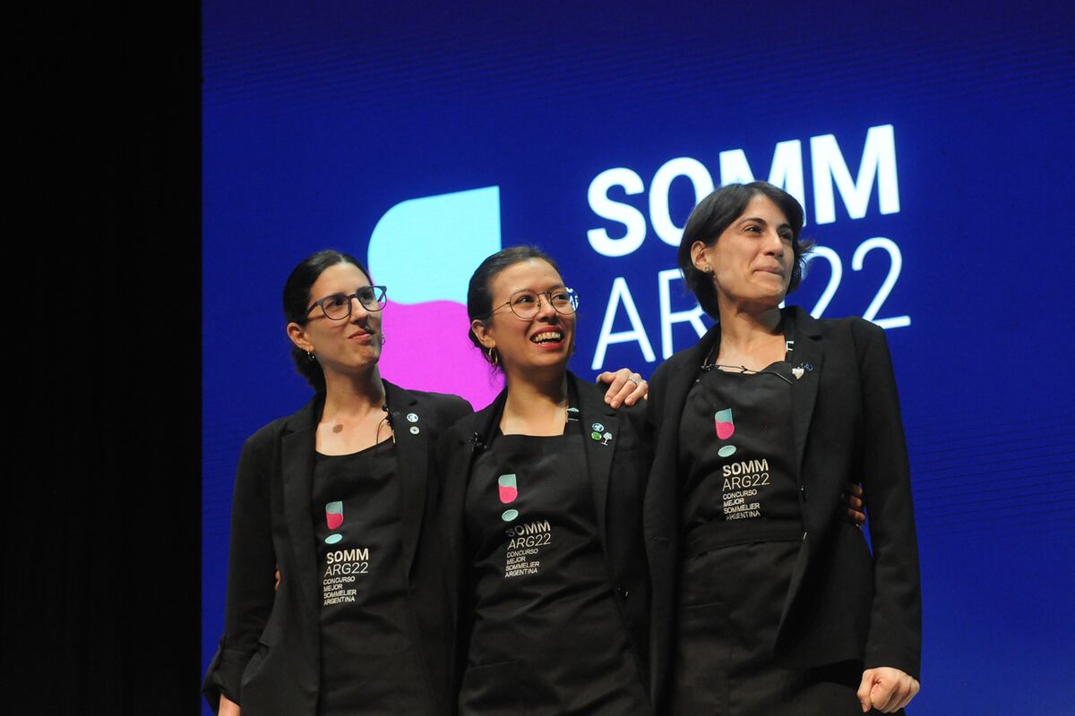 Las tres finalistas: Andrea Donadio, Delvis Huck y Alma Cabral
