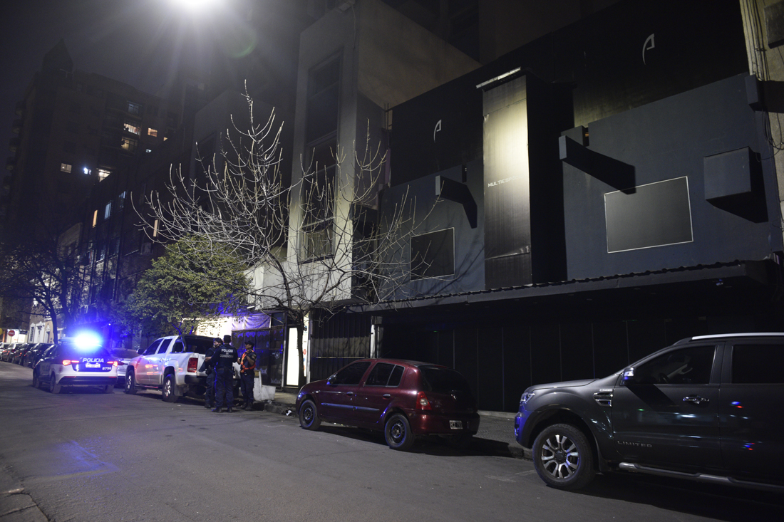 El episodio ocurrió a la salida de un boliche de calle Larrañaga . ( Ramiro Pereyra / La Voz)