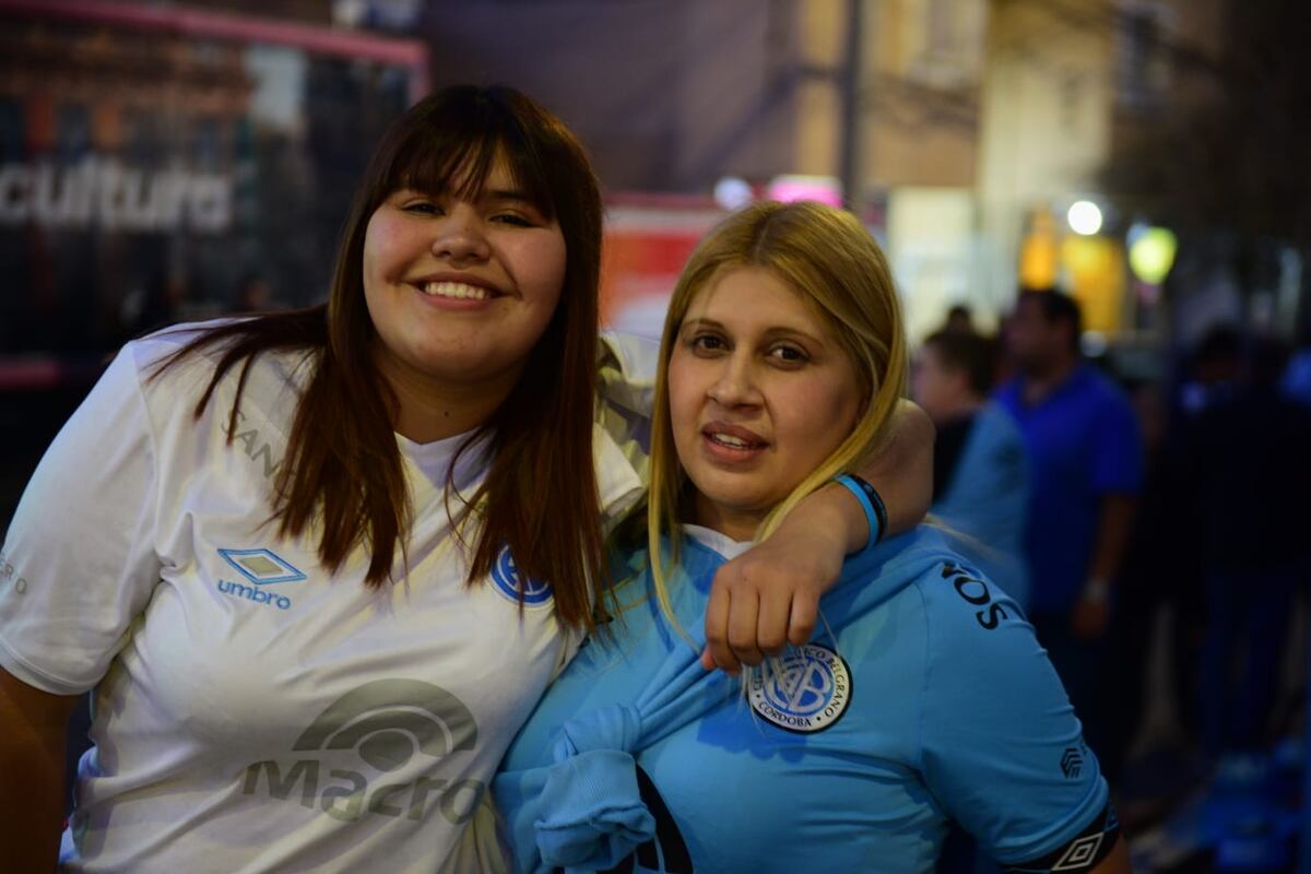 Cara 'e Cancha de Belgrano en la previa del partido con San Martín de San Juan en el Gigante de Alberdi. (José Gabriel Hernández / La Voz)