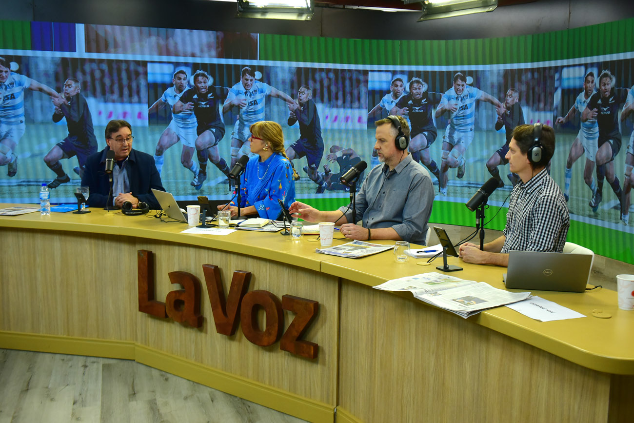 Marcelo Frossasco, presidente del Cosedepro, en la mañana del Streaming de La Voz en Vivo.  (Nicolás Bravo / La Voz)