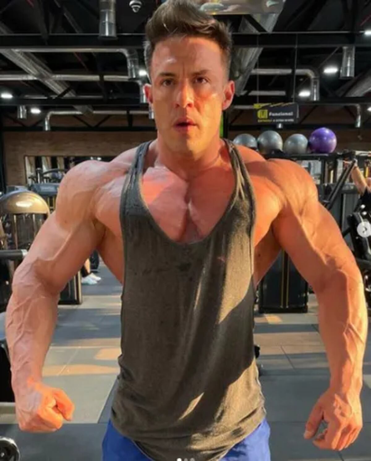 Nicolás "El Paraguayo" Martinez. El culturista murió en la casa de su madre. (Foto / Instagram)