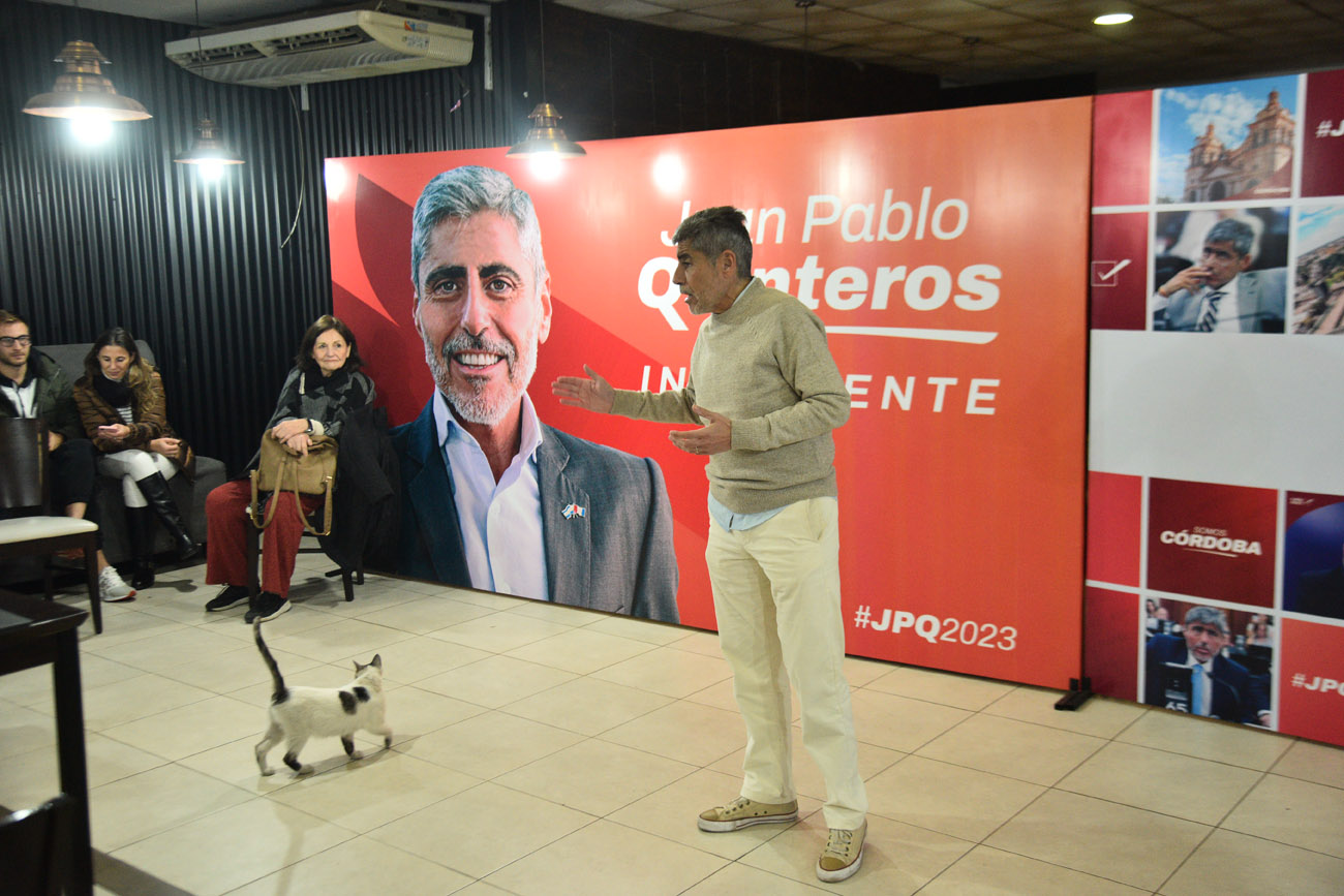 Juan Pablo Quinteros reconoció los resultados de la elección. (Pedro Castillo / La Voz)