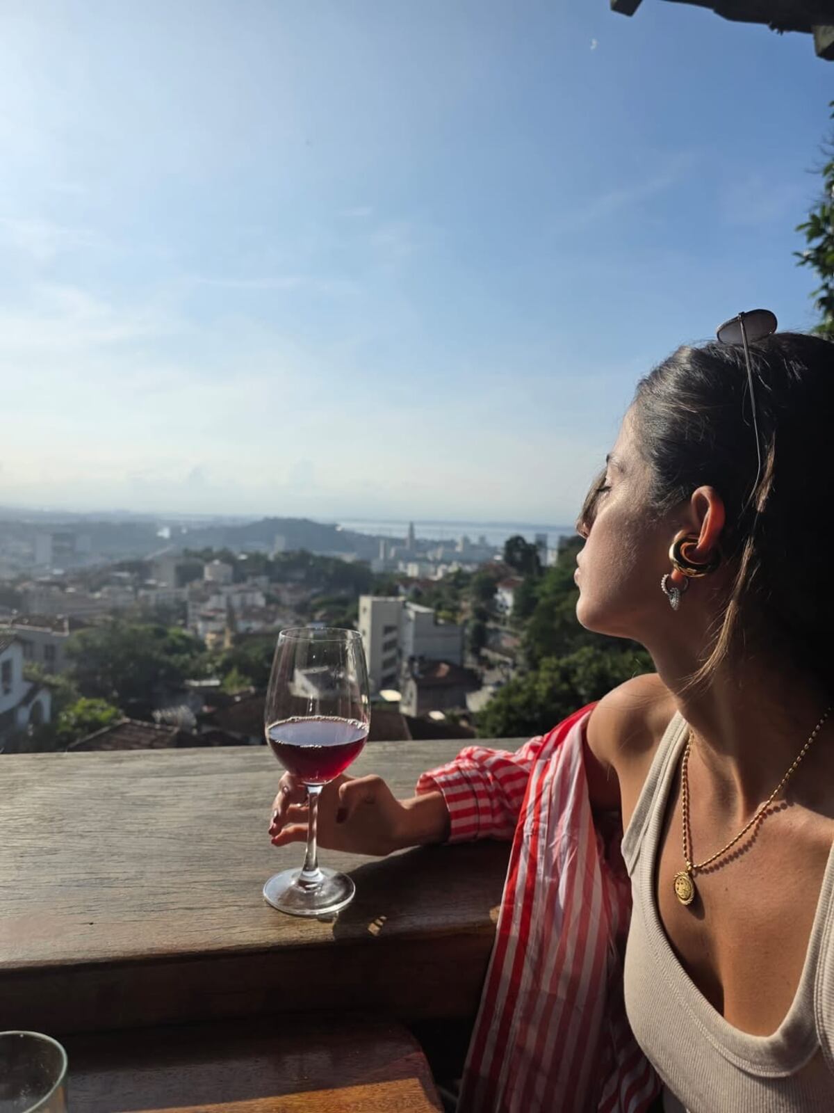 Cande Molfese y su novio Joaco de vacaciones en Río de Janeiro (Instagram de Cande Molfese)
