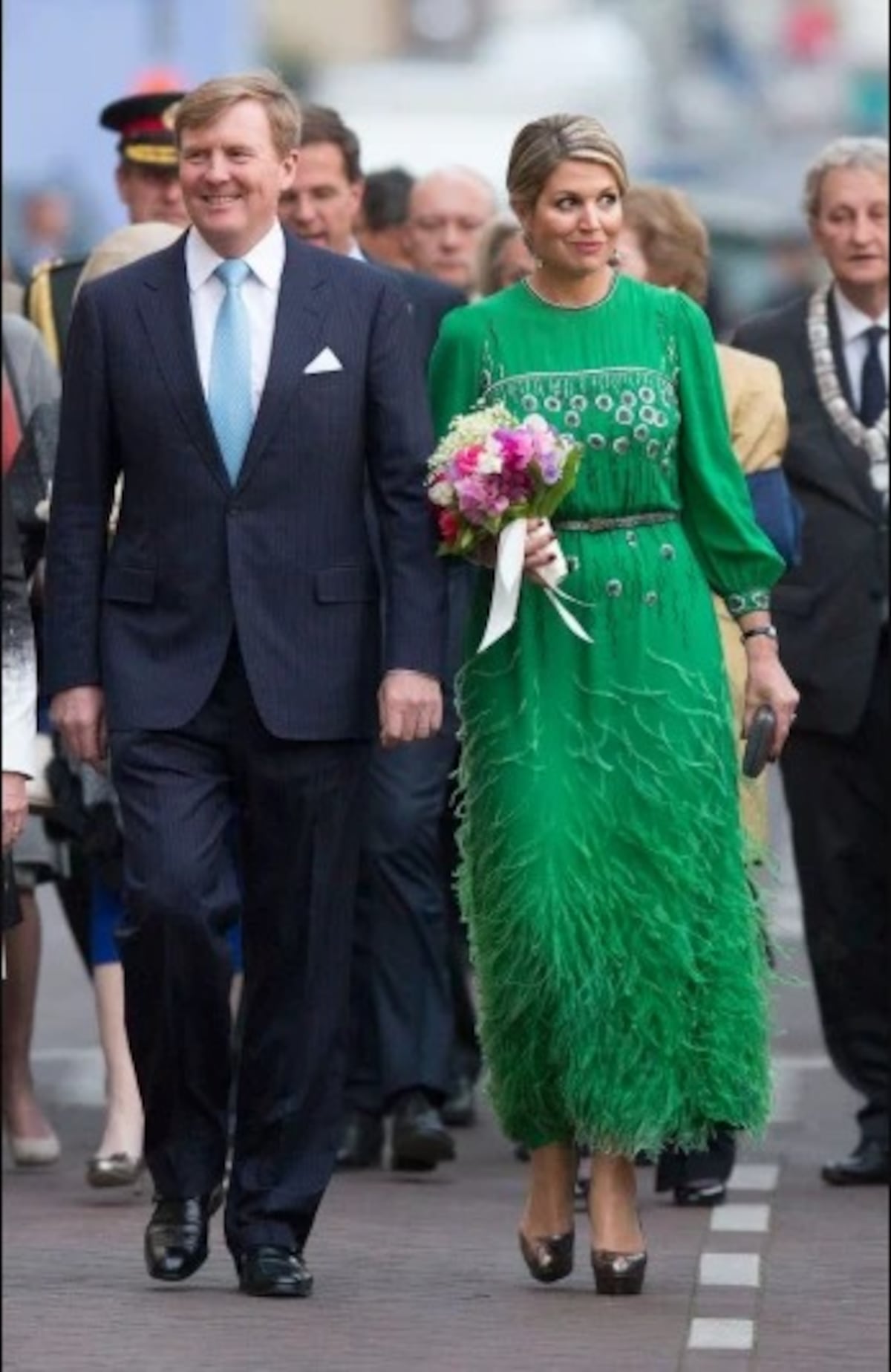 El look circular de Amalia de Países Bajos que homenajea a la Reina Beatriz y deslumbra en Ámsterdam