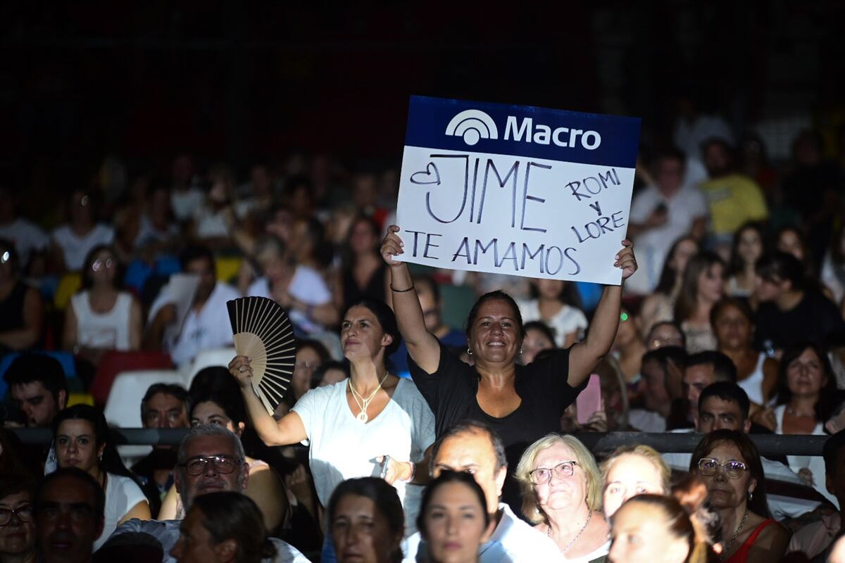Hubo aguante para Jimena Barón desde temprano. (La Voz)