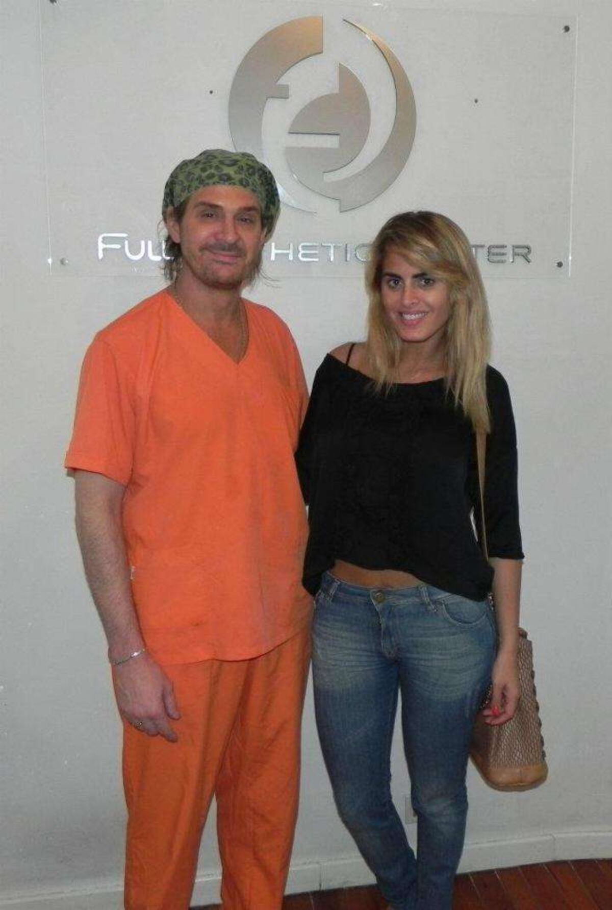 Silvina Luna, antes de operarse con Lotocki.