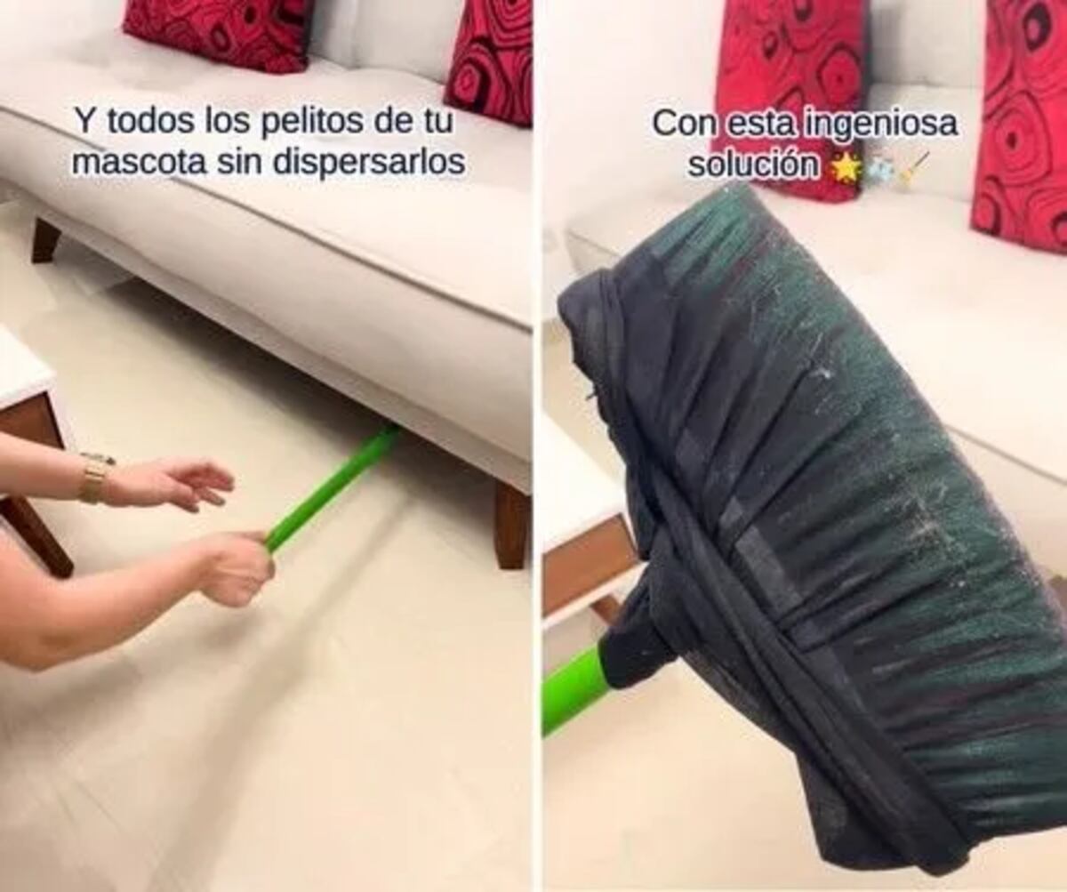 Esas medias que creías inservibles son tus aliadas perfectas para la limpieza.
