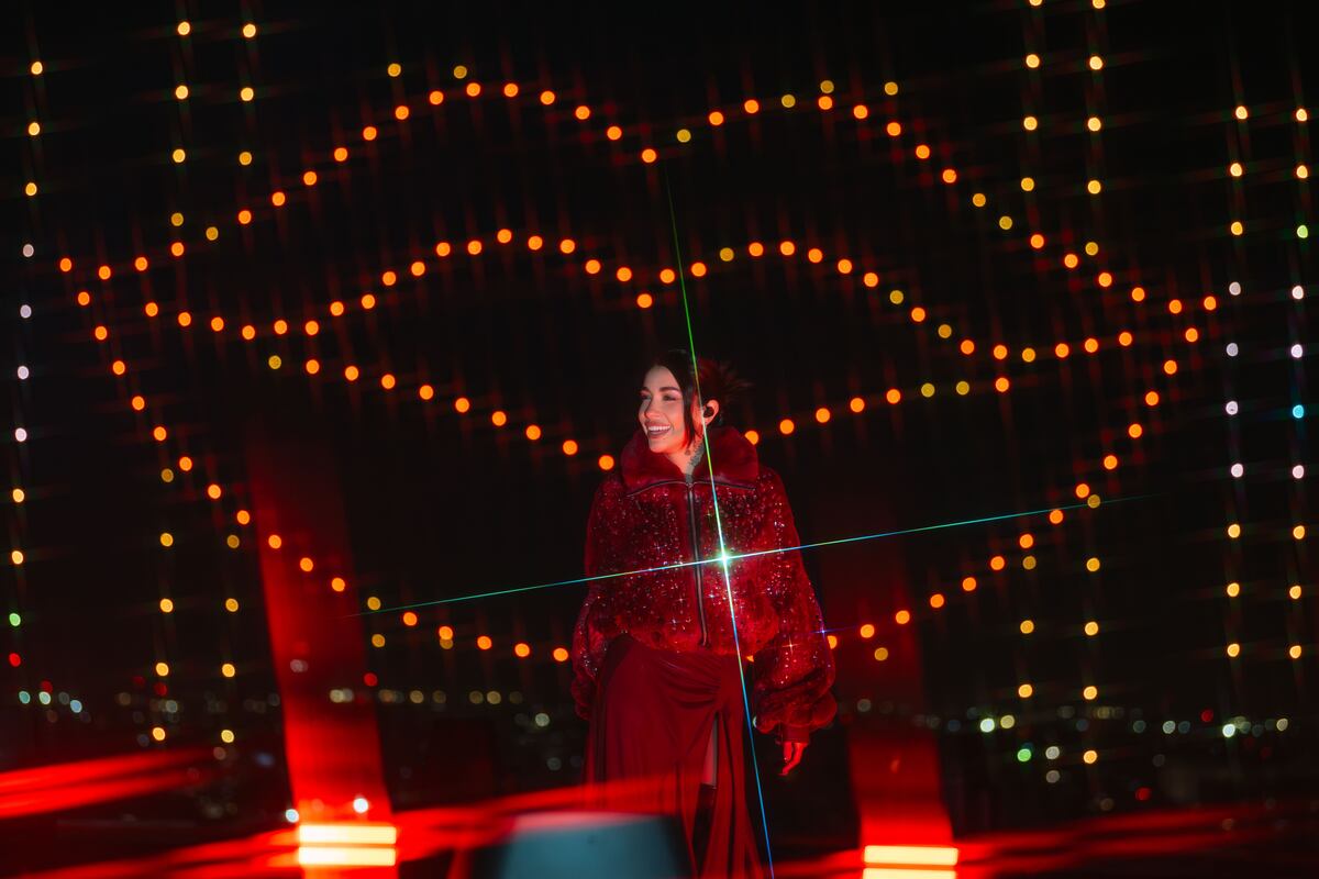 María Becerra anunció su tercer estadio River (Gentileza DF Entertainment)