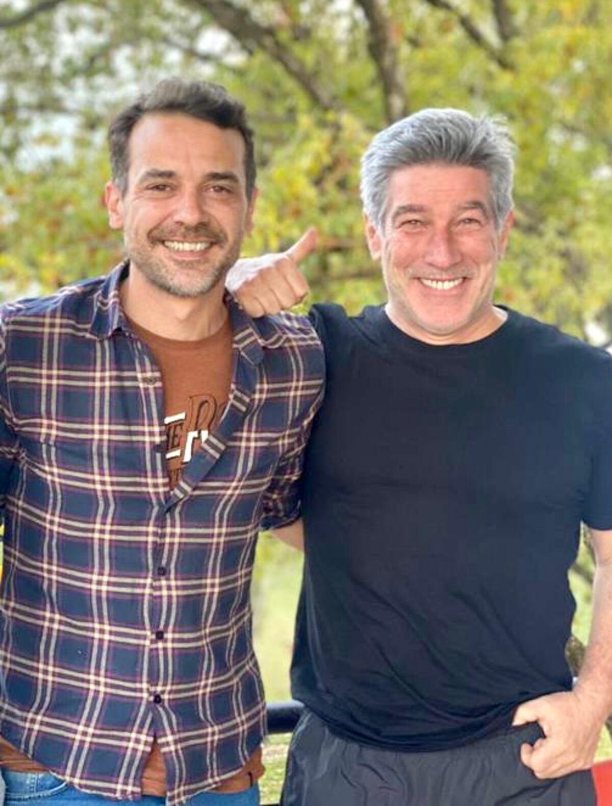 Pedro Alfonso y Pachu Peña, promesa de taquillazo. (Gentileza Dabope)