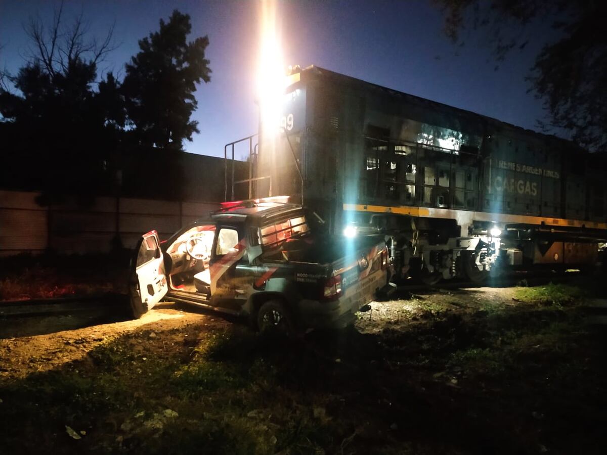 Siniestro en la avenida Japón y las vías. (Policía)