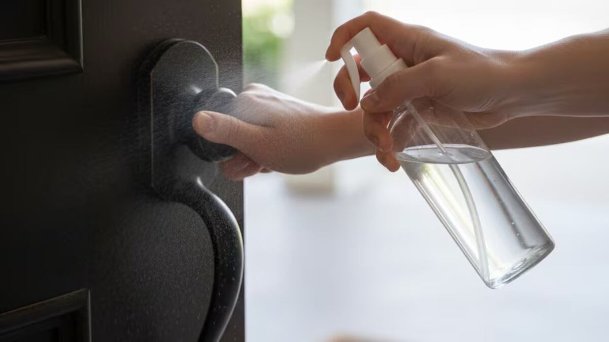 Aprendé a limpiar el picaportes de tu casa con vinagre blanco.