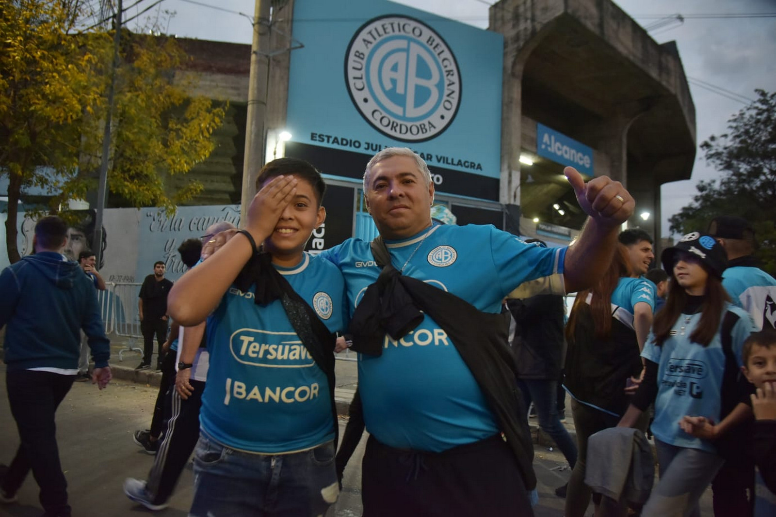 Cara de cancha en Belgrano Newells. (Facundo Luque / La Voz)