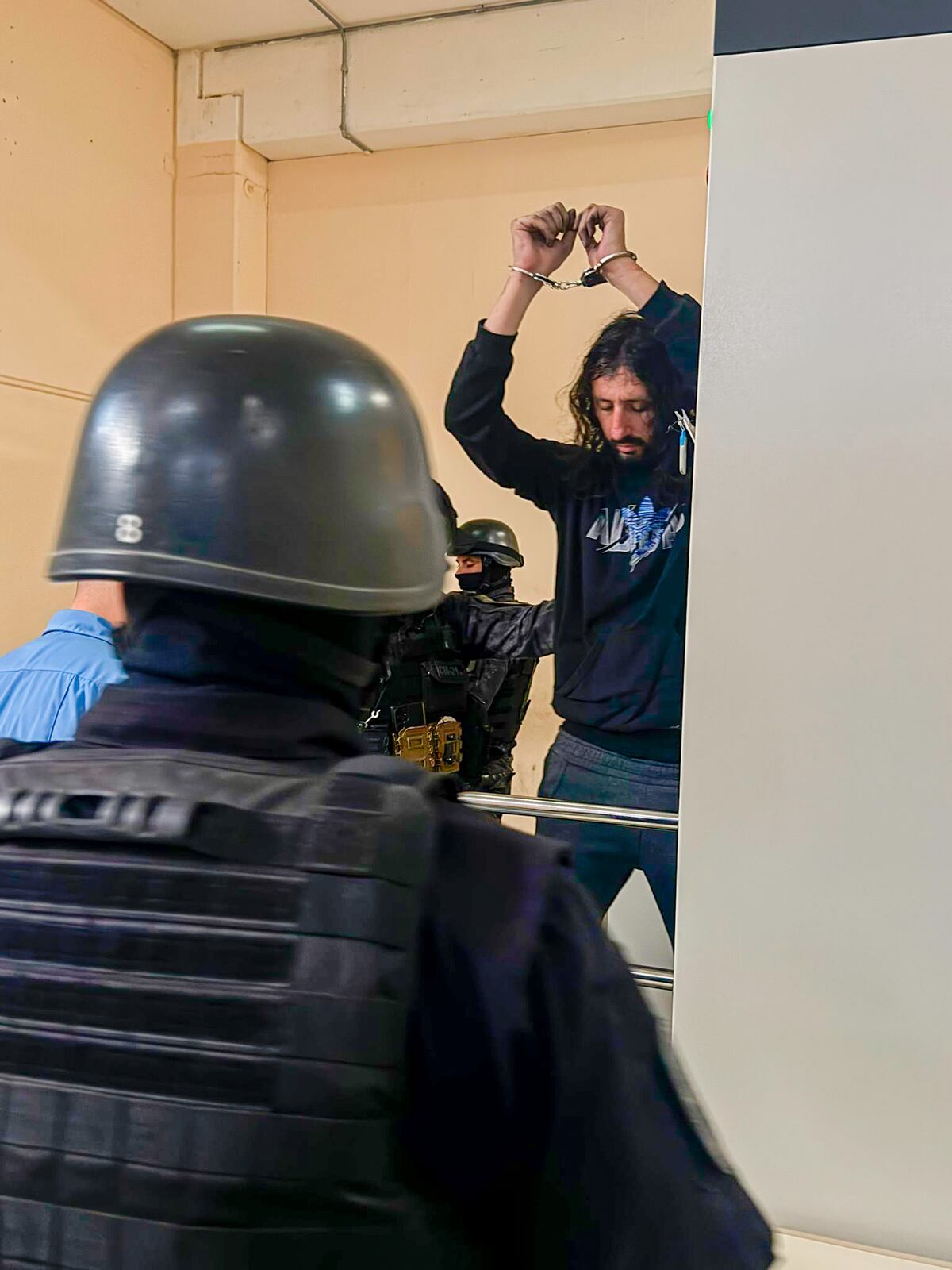 Pablo Laurta quedó alojado provisoriamente en la cárcel de Cruz del Eje. (SPC)