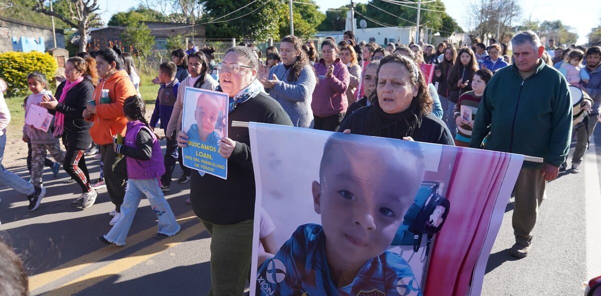 Marcha por Loan en Corrientes. (Clarín)