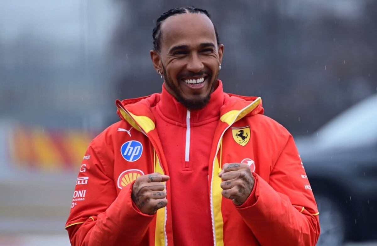 Lewis Hamilton, piloto de Ferrari
