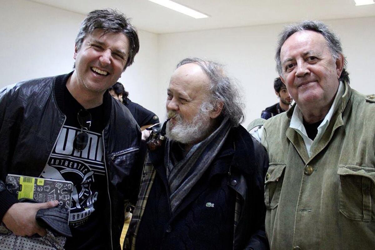 Ronald Shakespear y Luis Siquot. (Gentileza)