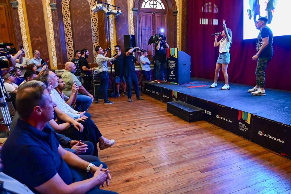 Se presentó oficialmente el Festival de Peñas de Villa María 2024 junto a Euge Quevedo y la LBC (Foto: Prensa)