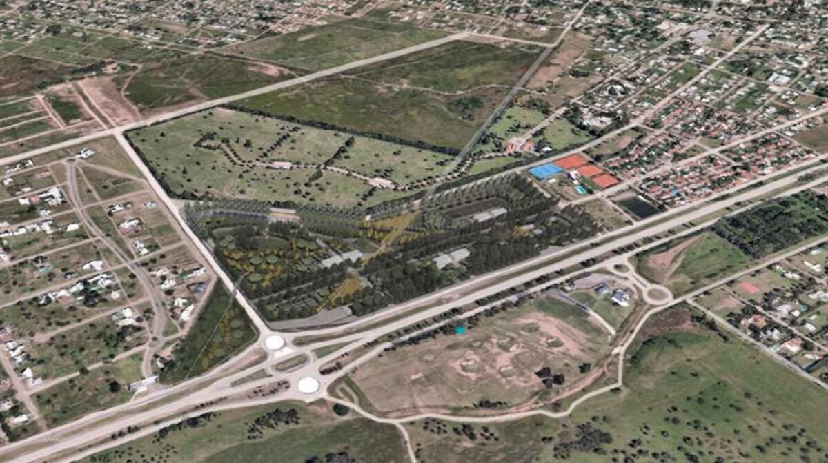 Así es el parque que proponen dos arquitectas para la zona de Villa Allende (La Voz).