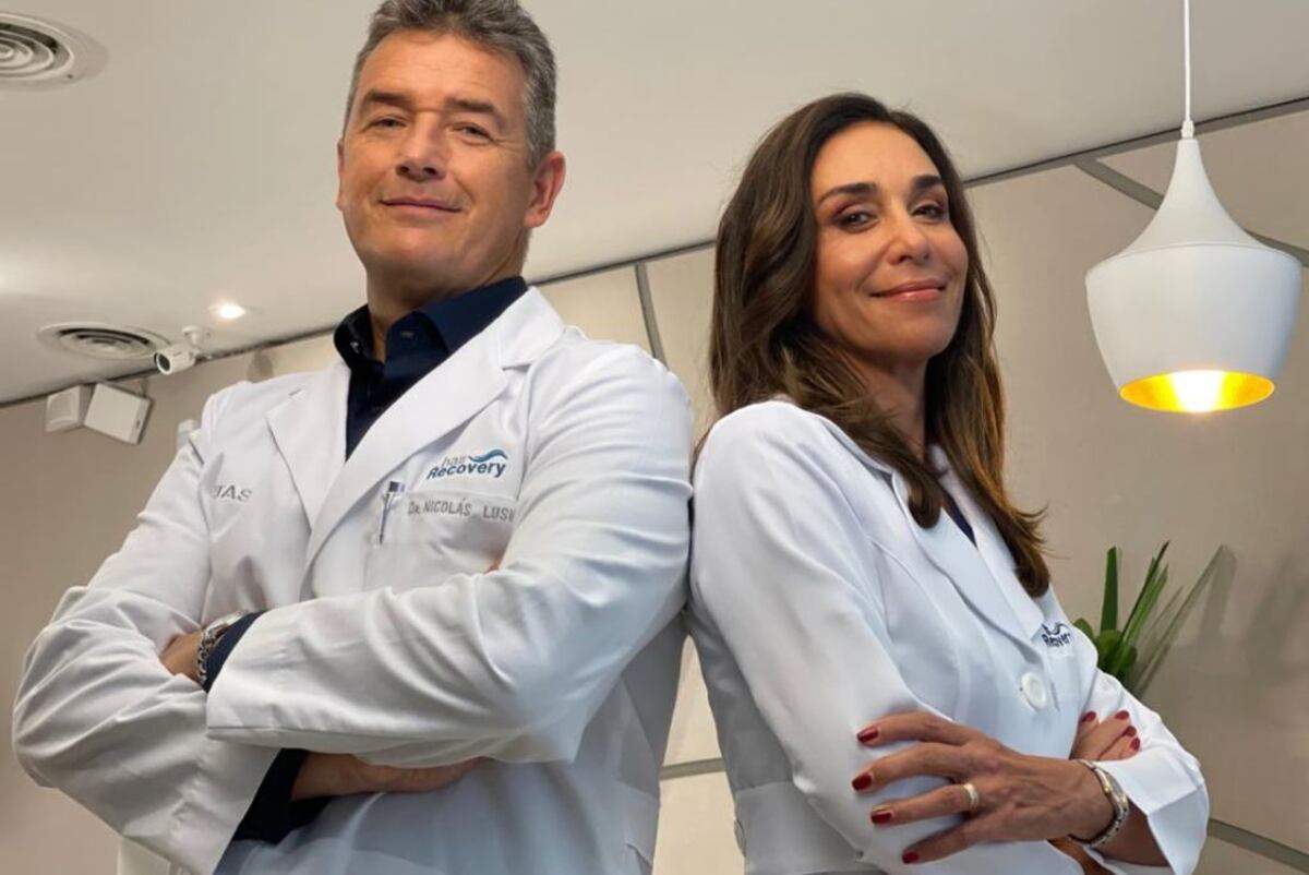 Los doctores Nicolás Lusicic y Alejandra Susacasa fundadores de Hair Recovery. (La Voz / Archivo)
