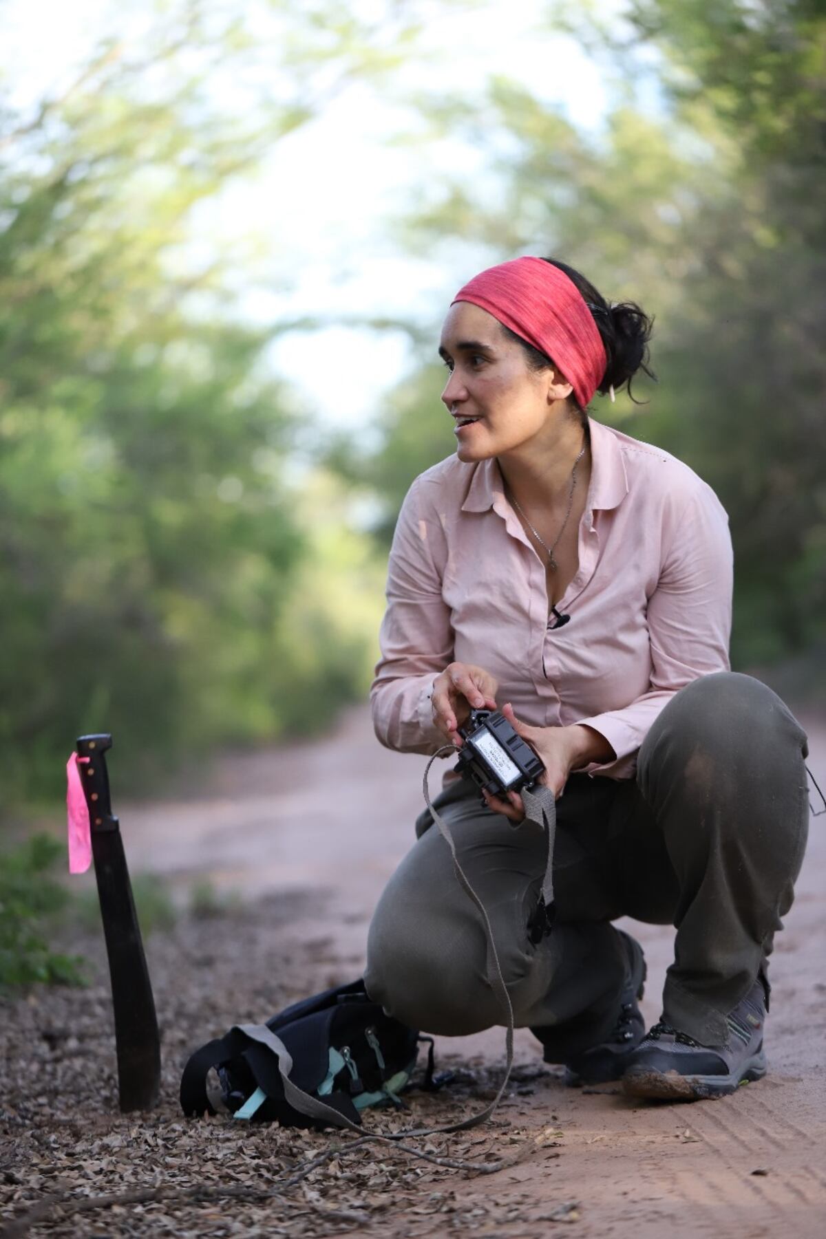 Verónica Quiroga, bióloga especialista en Yaguaretés. (Gentileza)