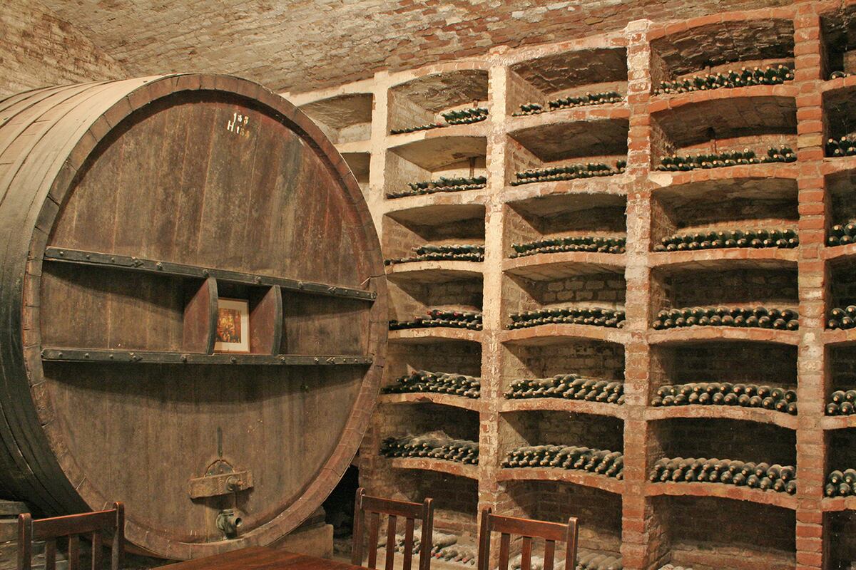 Cava antigua del año 1800. (Foto gentileza Bodega Don Bosco)