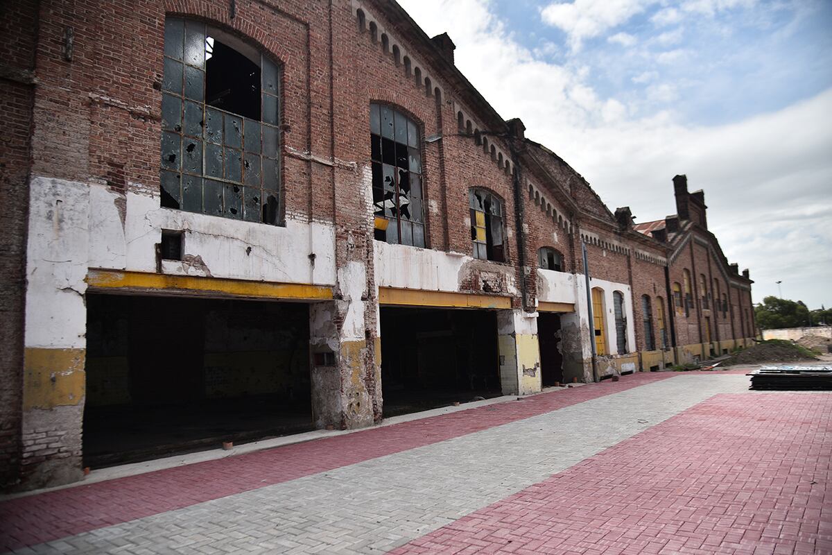 Avance de obra de la antigua excerveceria Córdoba de barrio Alberdi Foto: (Pedro Castillo / La Voz)