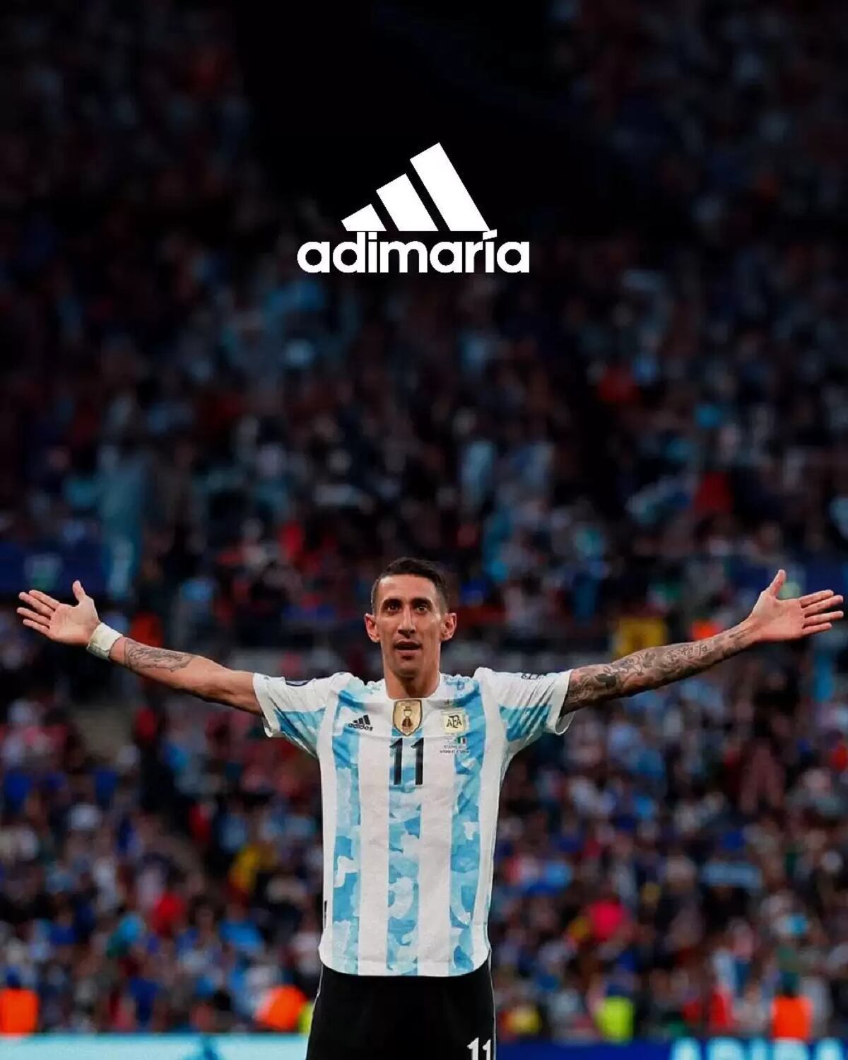 La campaña de Adidas para homenajear a Ángel Di María.