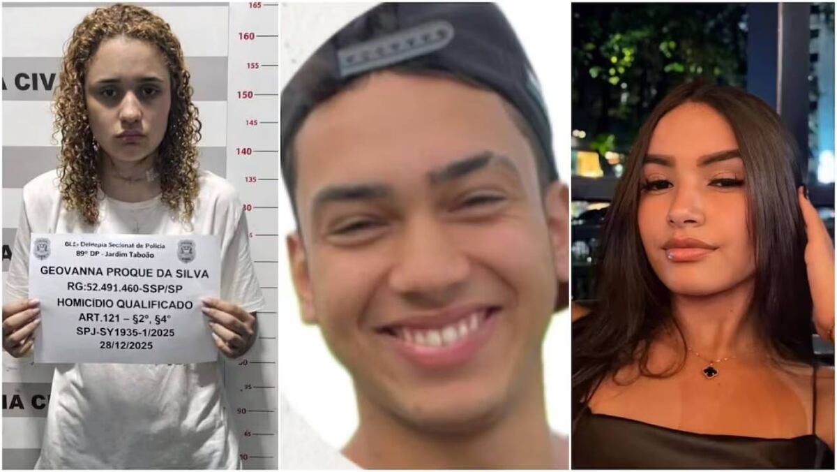 Geovanna Proque da Silva mató a su novio Raphael Canuto y a Joyce Correa da Silva. (Foto: gentileza g1)