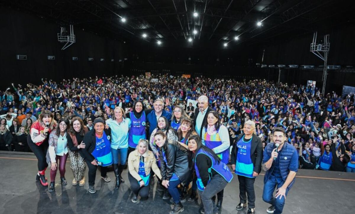 El gobernador Llaryora presentó el programa Mipi para la primera infancia. (Gobierno de Córdoba)