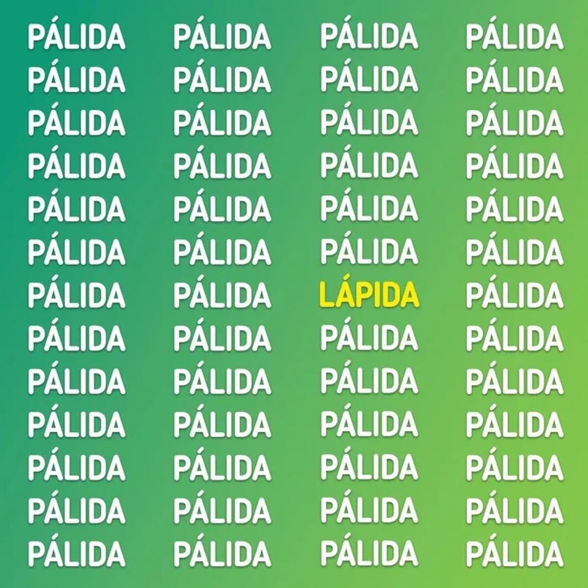 La solución del reto visual
