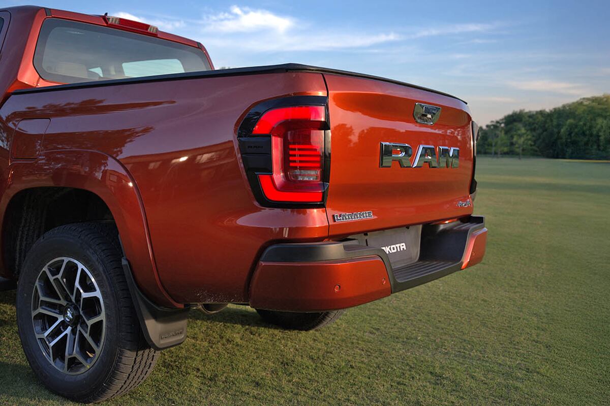 La Ram Dakota tiene las mismas proporciones que la Fiat Titano.