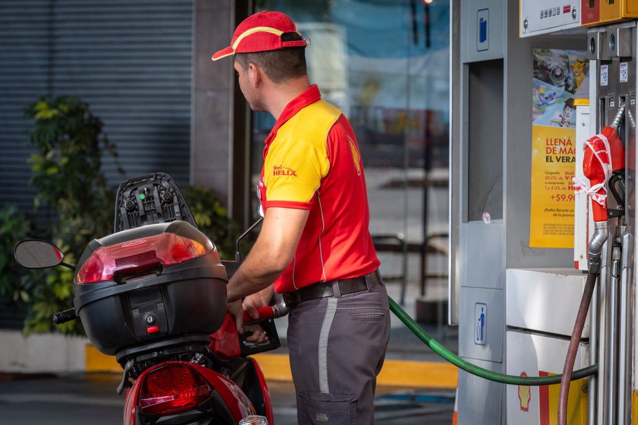 Shell posee una red de unas 700 estaciones de servicio. 