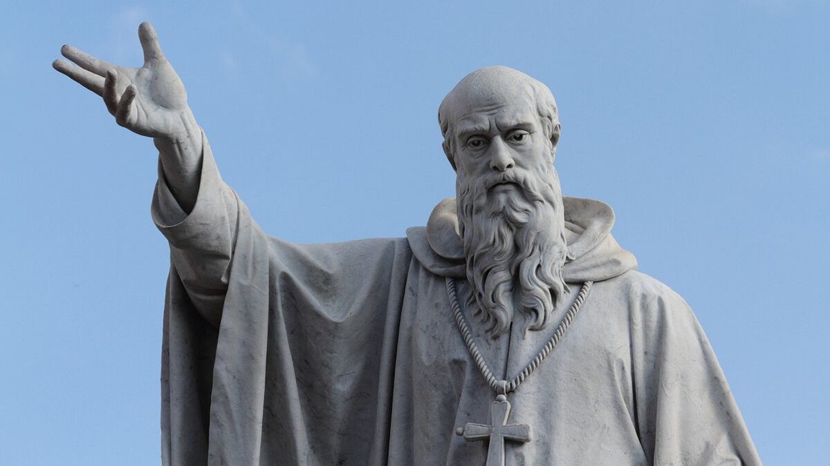 El Santo del Día: San Benito Abad. (Vatican News)