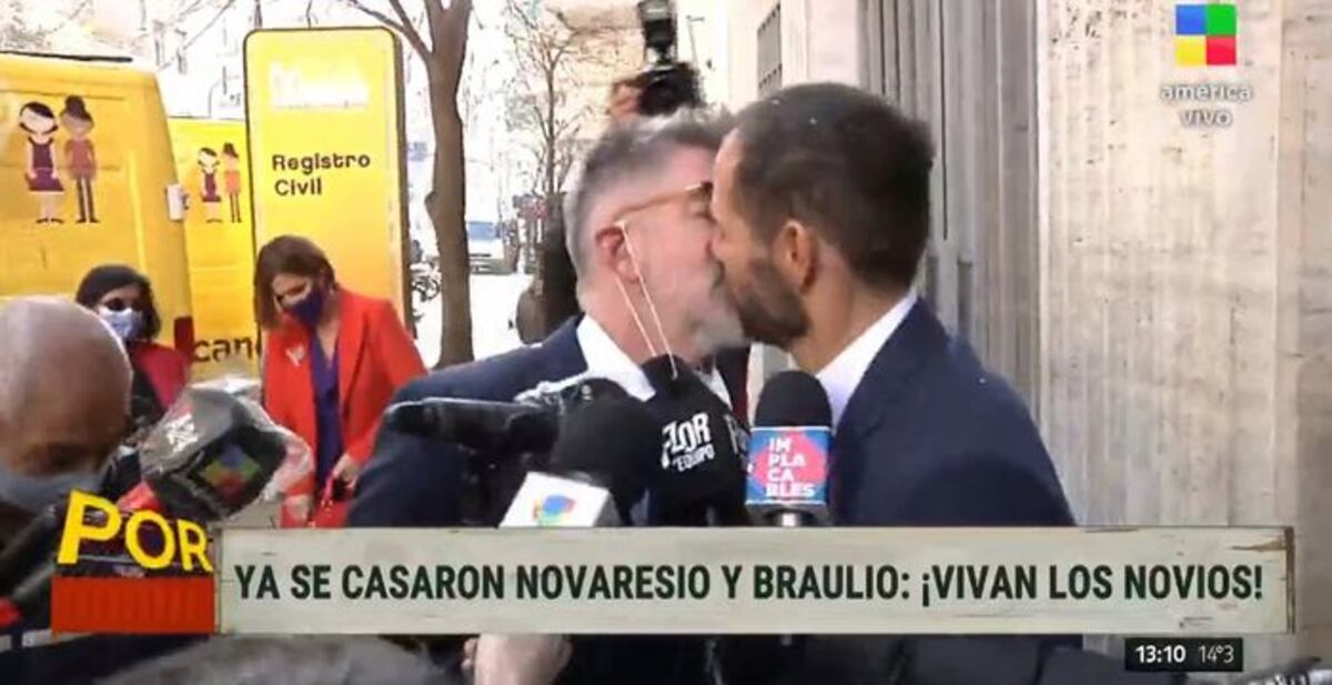 Novaresio y Baulio se casaron