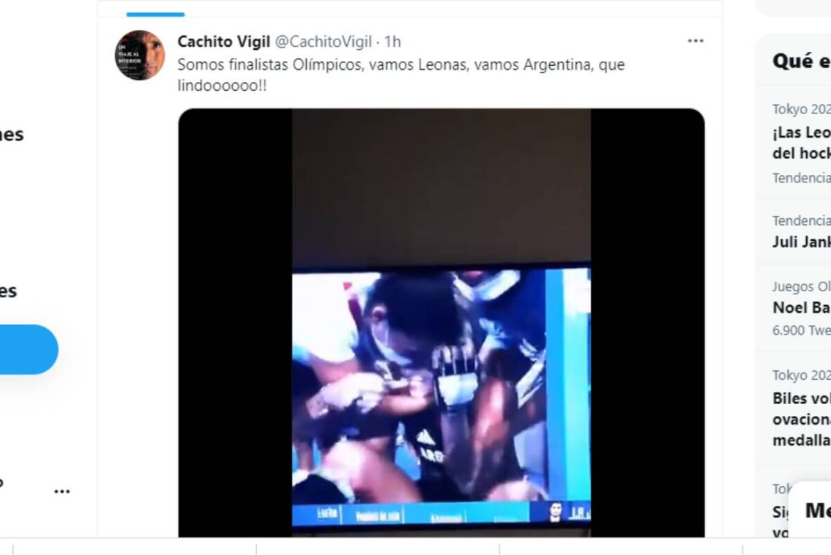 Tuit de Cachito Vigil