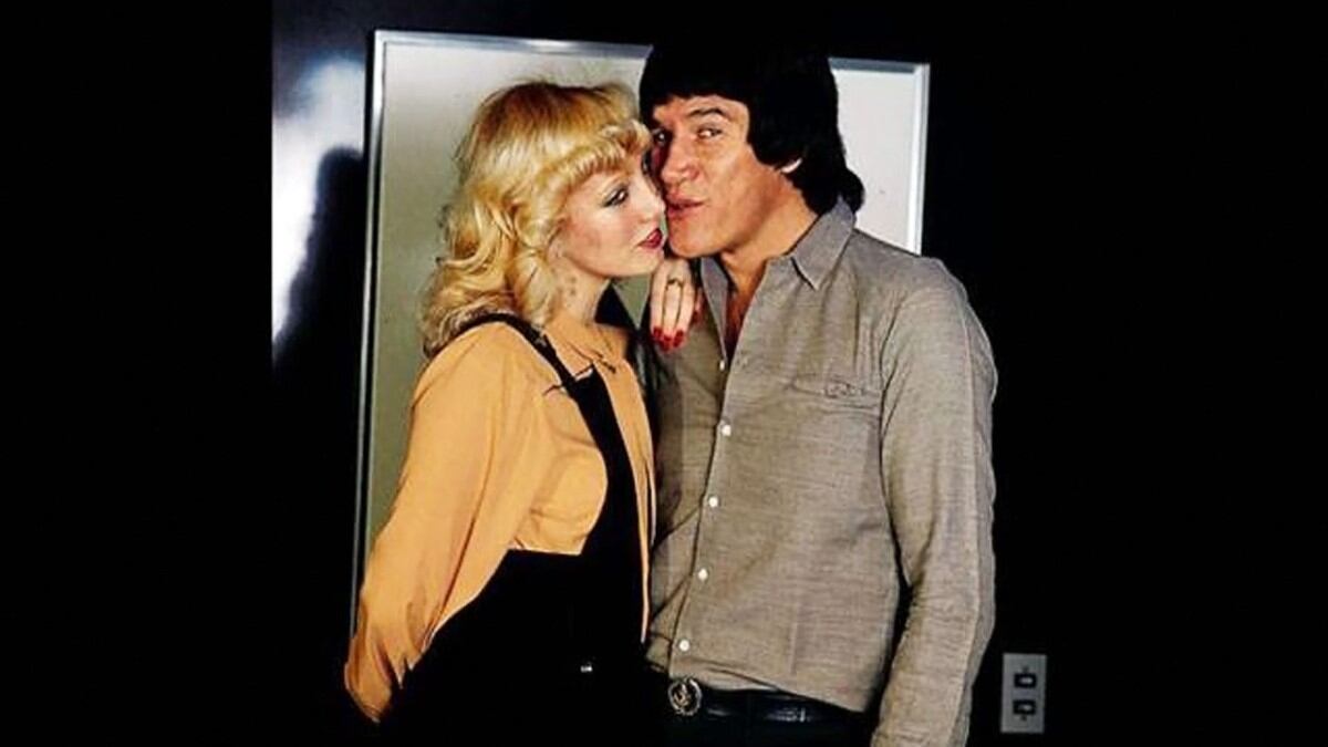Alicia Muñiz y Carlos Monzón, en los '80s.
