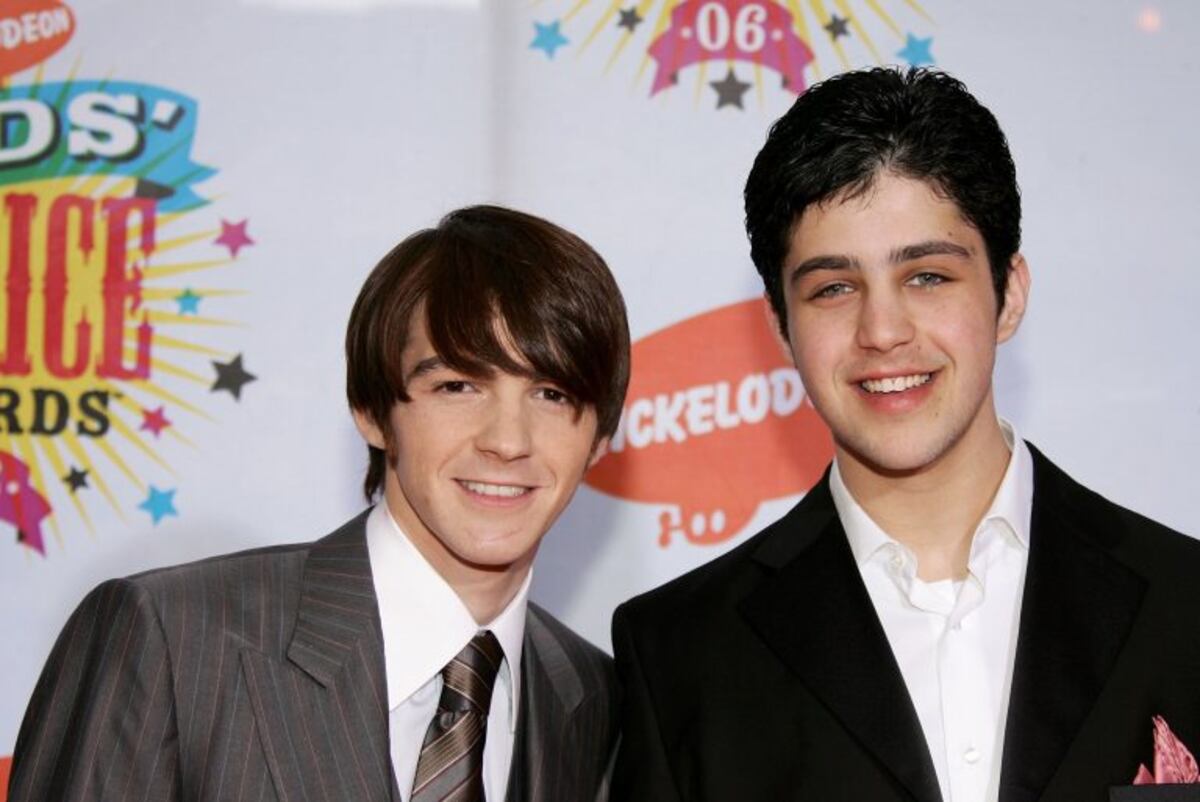 Los actores de Drake y Josh, Drake Bell (izquierda) y Josh Peck (derecha).