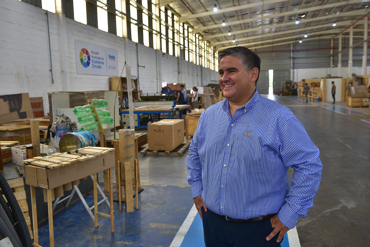 Enzo Cravero, presidente del ente BioCórdoba. (Ramiro Pereyra / La Voz)