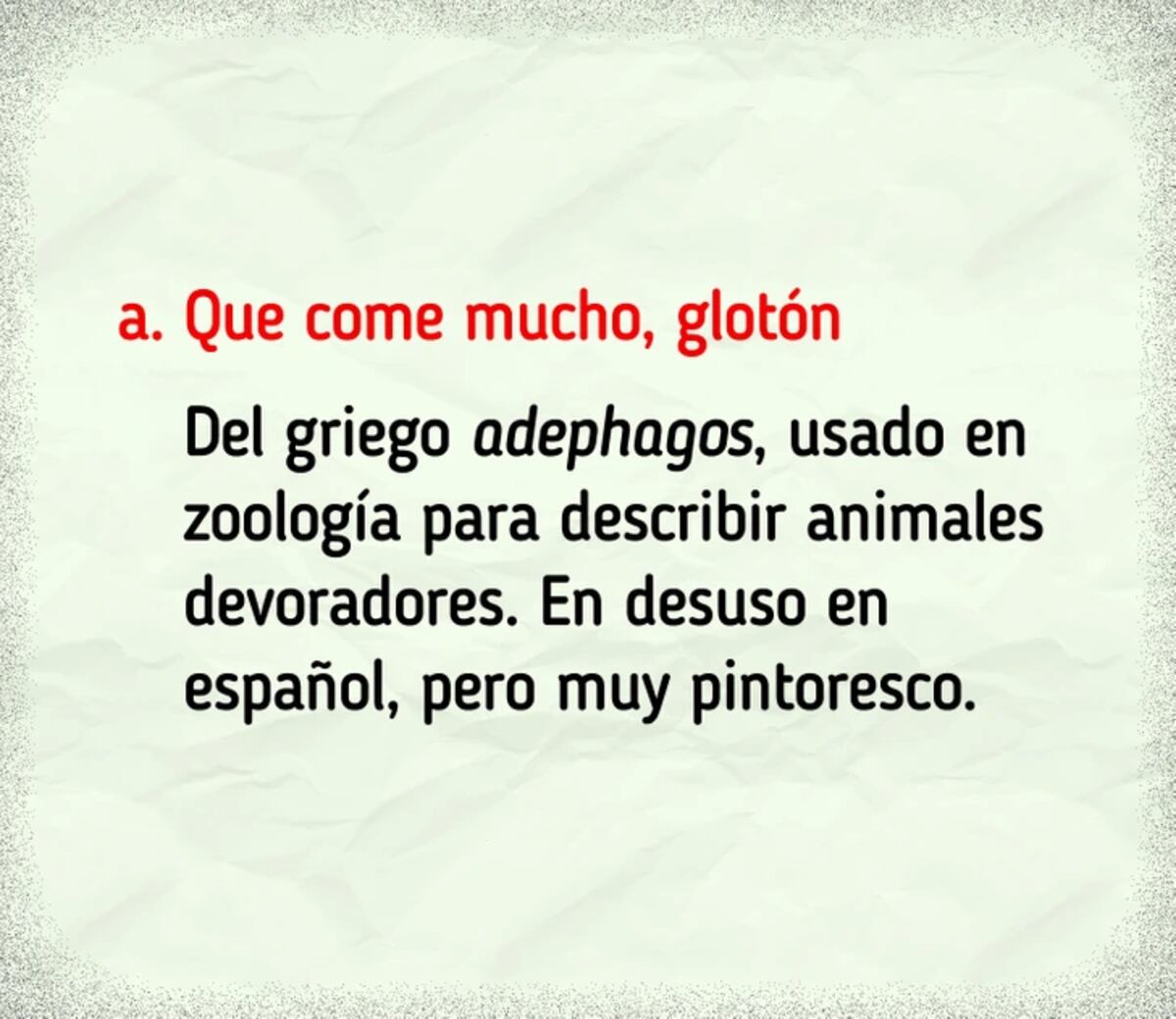 La respuesta correcta.