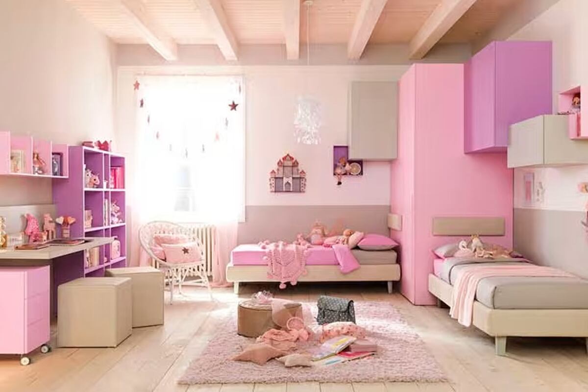 Diseñar el sector de guardado de forma estratégica es clave para evitar que el dormitorio se convierta en un verdadero caos. Foto: Pinterest / Grupo Edisur.