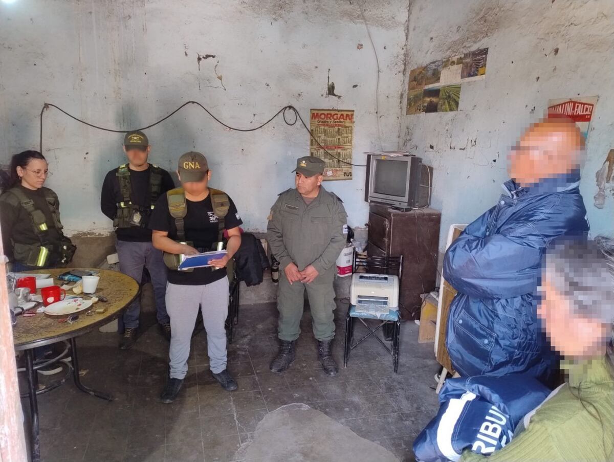 Rescataron a un ciudadano que presuntamente era víctima de explotación laboral. (Gendarmería Nacional)