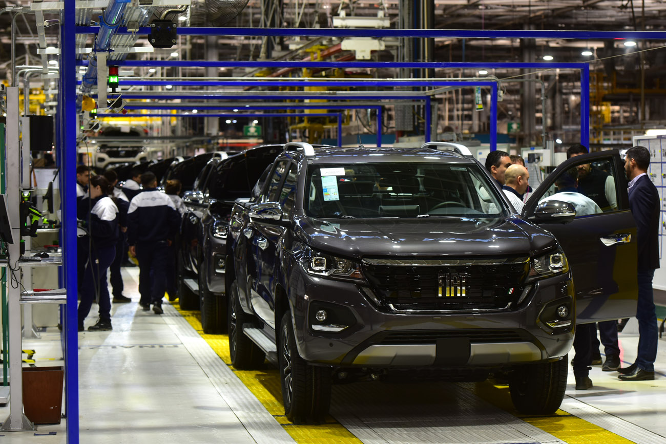Se produce en una línea exclusiva dentro de la planta de Fiat.